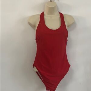 ZERACA RED SWIMSUIT ONEPIECE‎ SIZE M